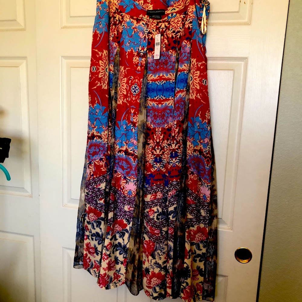 Anthropologie Maxi Skirt, NWT.  India-inspired. Size XL Hemandt & Nandita